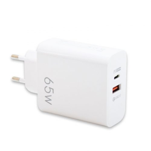 Hálózati gyorstöltő adapter, USB és USB-C csatlakozókkal (A502-1)